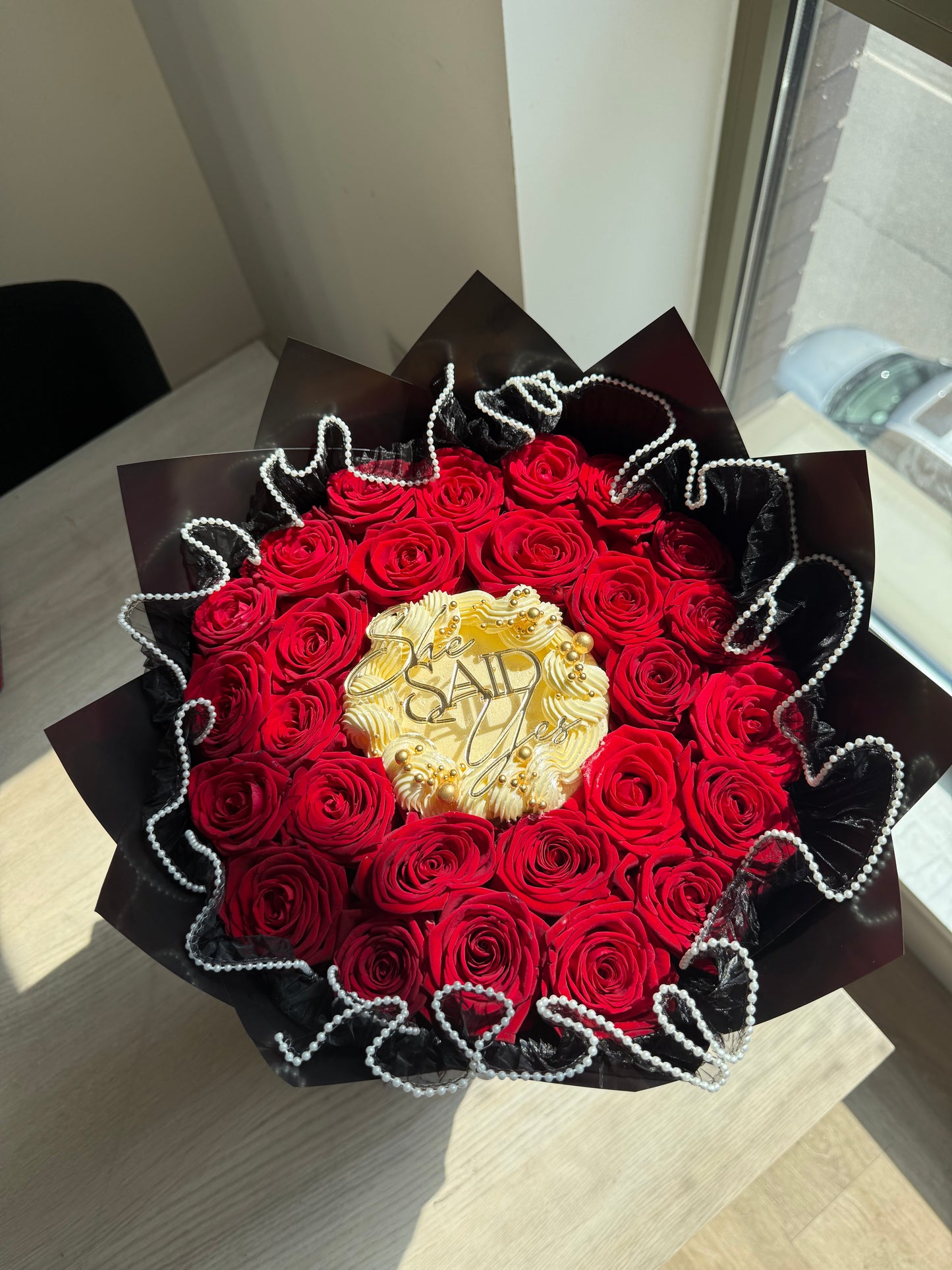 The “She said Yes” Bouquet